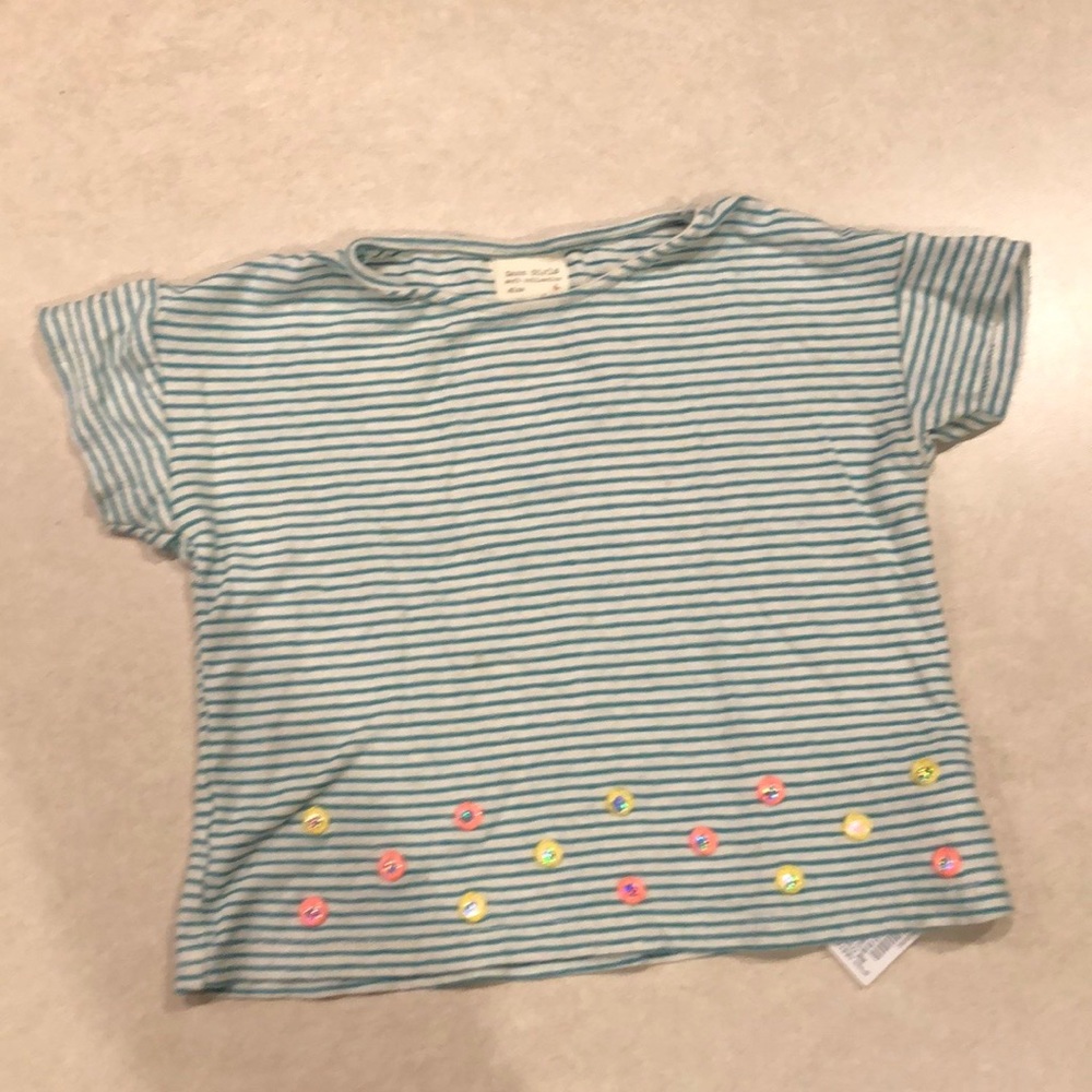 Zara girls Size 4 Tee Shirt